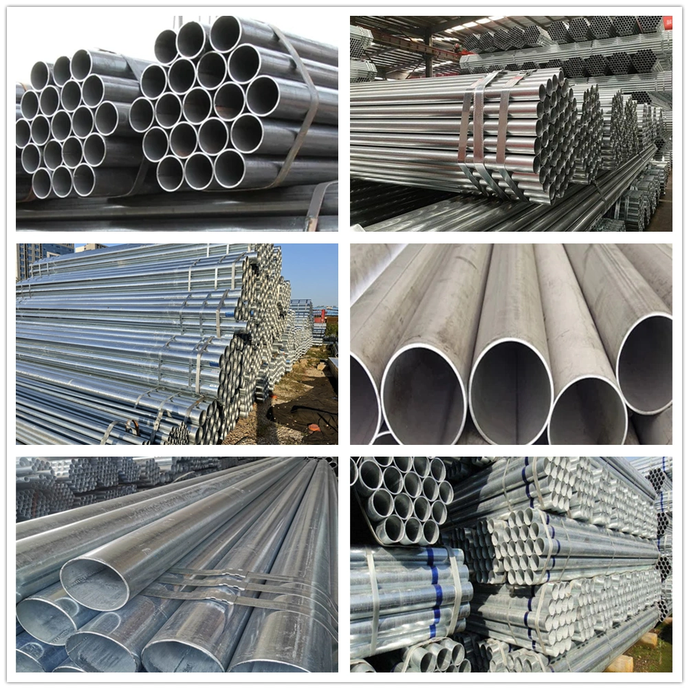 ASTM A135 A795 ERW Galvanized Steel Pipes Ms Seamless Galvanized Mild Steel Pipe on Sale