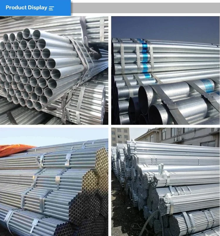 Galvanized Steel Pipe Galvanized Pipe with Best Quality