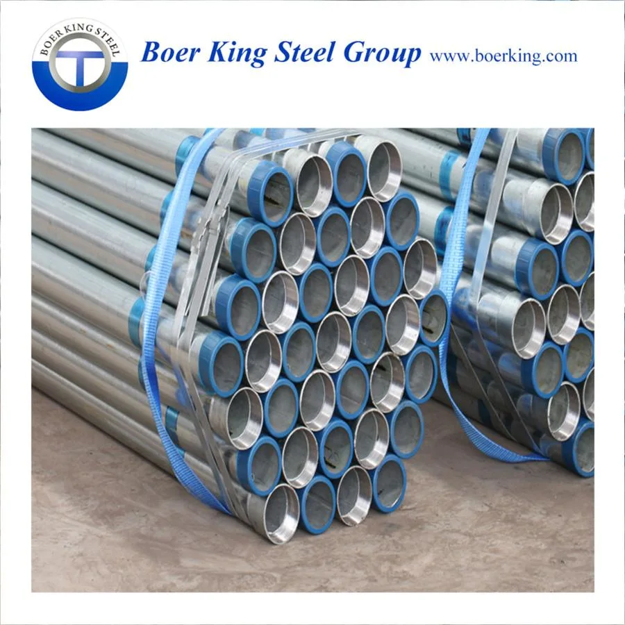 ASTM A795 A53 Grade B Std Carbon Steel Tube ERW Galvanized Iron Pipe